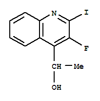 1-(3-Fluoro-2-iodo-quinolin-4-yl)-ethanol Structure,213772-79-3Structure