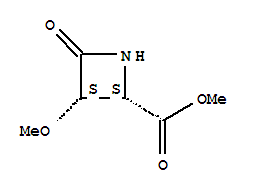 2-Azetidinecarboxylicacid,3-methoxy-4-oxo-,methylester,(2r,3r)-rel-(9ci) Structure,214215-64-2Structure