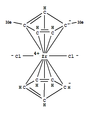 (Cyclopentadienyl)(1,3-dimethylcyclopentadienyl)zirconium dichloride Structure,214622-15-8Structure