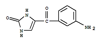 4-(3-Aminobenzoyl)-1,3-dihydro-2h-imidazol-2-one Structure,21472-32-2Structure