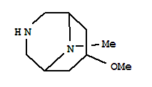 3,9-Diazabicyclo[3.3.1]nonane,7-methoxy-9-methyl-(8ci) Structure,21495-60-3Structure