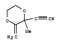 1,4-Dioxane, 2-ethynyl-2-methyl-3-methylene-(9ci) Structure,214967-64-3Structure