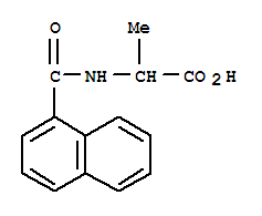 Alanine, n-(1-naphthalenylcarbonyl)- Structure,215096-48-3Structure