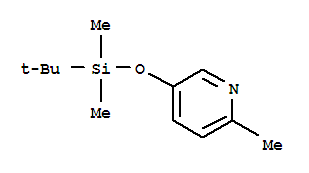 Pyridine, 5-[[(1,1-dimethylethyl)dimethylsilyl]oxy]-2-methyl-(9ci) Structure,215232-65-8Structure