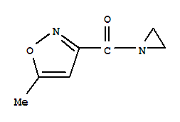 Aziridine, 1-[(5-methyl-3-isoxazolyl)carbonyl]-(8ci) Structure,21561-41-1Structure