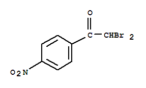 2,2-Dibromo-1-(4-nitrophenyl)ethan-1-one Structure,21566-36-9Structure