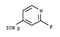 Pyridine, 2-fluoro-4-(iodomethyl)-(9ci) Structure,215674-15-0Structure