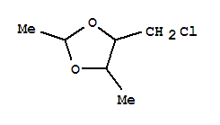 1,3-Dioxolane, 4-(chloromethyl)-2,5-dimethyl-, stereoisomer (8ci) Structure,21590-13-6Structure