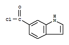 1H-indole-6-carbonyl chloride Structure,215941-02-9Structure