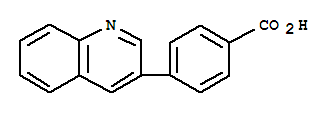 4-(2-Methylquinolin-6-yl )benzoic acid Structure,216059-94-8Structure