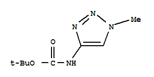 2-Methyl-2-propanyl (1-methyl-1h-1,2,3-triazol-4-yl)carbamate Structure,216065-41-7Structure