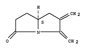 (7As)-5,6-bis(methylene)hexahydro-3h-pyrrolizin-3-one Structure,216172-36-0Structure