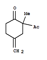 Cyclohexanone, 2-acetyl-2-methyl-4-methylene-(9ci) Structure,216302-79-3Structure