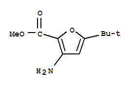 2-Furancarboxylicacid,3-amino-5-(1,1-dimethylethyl)-,methylester(9ci) Structure,216574-57-1Structure