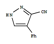 4-Phenyl- 1h-pyrazole-3-carbonitrile Structure,21673-04-1Structure