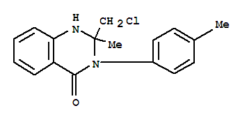 2-(Chloromethyl)-2-methyl-3-(4-methylphenyl)-1,2,3,4-tetrahydroquinazolin-4-one Structure,217461-89-7Structure