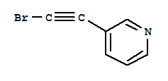 Pyridine, 3-(bromoethynyl)-(9ci) Structure,218431-38-0Structure