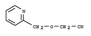 Acetonitrile, (2-pyridinylmethoxy)-(9ci) Structure,218921-07-4Structure