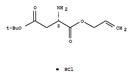 L-aspartic acid 4-(1,1-dimethylethyl) 1-(2-propenyl) ester hydrochloride Structure,218938-66-0Structure