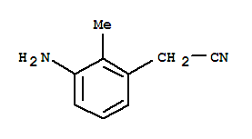 Benzeneacetonitrile, 3-amino-2-methyl-(9ci) Structure,219312-27-3Structure