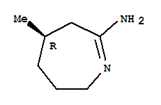 2H-azepin-7-amine,3,4,5,6-tetrahydro-5-methyl-,(5r)-(9ci) Structure,219477-77-7Structure