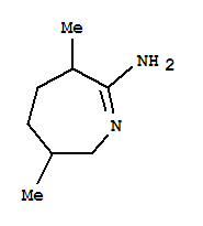 2H-azepin-7-amine,3,4,5,6-tetrahydro-3,6-dimethyl-(9ci) Structure,219477-91-5Structure