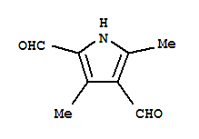 Pyrrole-2,4-dicarboxaldehyde, 3,5-dimethyl- (6ci,7ci,8ci) Structure,2199-61-3Structure