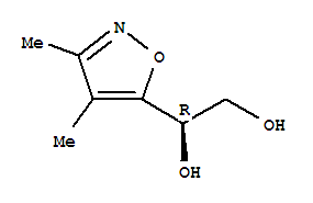 1,2-Ethanediol,1-(3,4-dimethyl-5-isoxazolyl)-,(1r)-(9ci) Structure,219932-56-6Structure