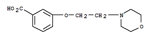 3-(2-Morpholin-4-yl-ethoxy)-benzoic acid Structure,219935-32-7Structure