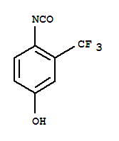 Phenol, 4-isocyanato-3-(trifluoromethyl)-(9ci) Structure,220239-70-3Structure