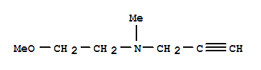 N-(2-methoxyethyl)-n-methyl-2-propyn-1-amine Structure,220699-99-0Structure