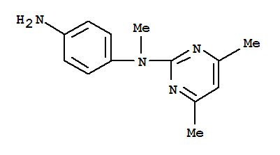 N-(4-aminophenyl)-n-methyl-4,6-dimethyl-2-pyrimidinamine Structure,220844-79-1Structure