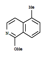 Isoquinoline, 1-methoxy-5-methyl-(9ci) Structure,221118-65-6Structure