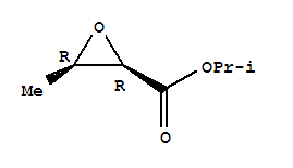 Oxiranecarboxylic acid, 3-methyl-, 1-methylethyl ester, (2r,3r)-(9ci) Structure,221203-36-7Structure