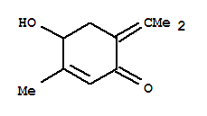 2-Cyclohexen-1-one,4-hydroxy-3-methyl-6-(1-methylethylidene)-(9ci) Structure,221246-28-2Structure