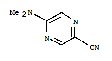 Pyrazinecarbonitrile, 5-(dimethylamino)-(9ci) Structure,221295-05-2Structure