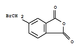 1,3-Isobenzofurandione,5-(bromomethyl)-(9ci) Structure,222549-72-6Structure