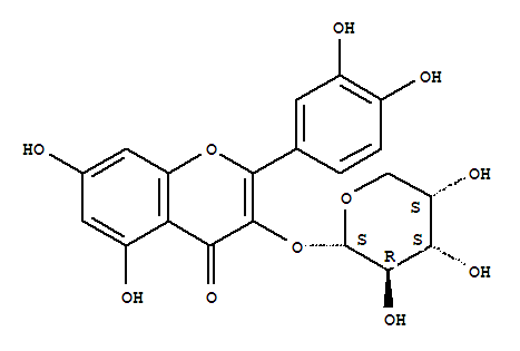 Guaijaverin Structure,22255-13-6Structure