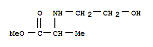 Alanine, n-(2-hydroxyethyl)-, methyl ester (9ci) Structure,223431-16-1Structure