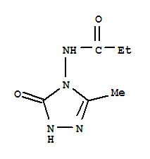 Propanamide, n-(1,5-dihydro-3-methyl-5-oxo-4h-1,2,4-triazol-4-yl)- Structure,223795-09-3Structure