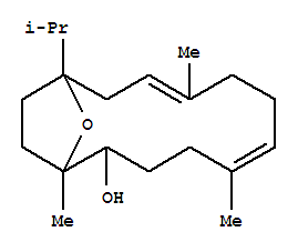 Incensole Structure,22419-74-5Structure