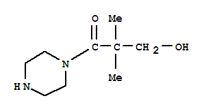 Piperazine, 1-(3-hydroxy-2,2-dimethyl-1-oxopropyl)-(9ci) Structure,224309-94-8Structure