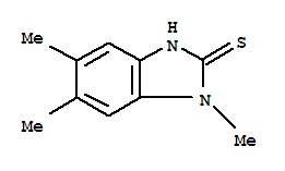 2H-benzimidazole-2-thione,1,3-dihydro-1,5,6-trimethyl-(9ci) Structure,22492-66-6Structure