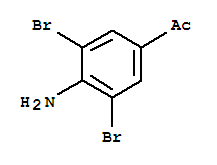 4-Amino-3,5-dibromoacetophenone Structure,22589-50-0Structure