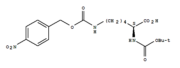 Nα-boc-nε-4-nitro-z-l-lysine Structure,22601-53-2Structure