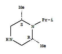 Piperazine, 2,6-dimethyl-1-(1-methylethyl)-, (2r,6s)-rel-(9ci) Structure,226575-84-4Structure