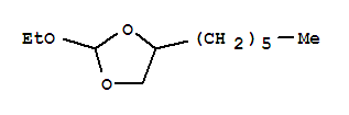 1,3-Dioxolane,2-ethoxy-4-hexyl-(9ci) Structure,226577-34-0Structure