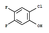 Phenol, 2-chloro-4,5-difluoro- Structure,2267-98-3Structure