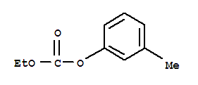 Carbonic acid ethyl ester m-tolyl e ster Structure,22719-82-0Structure