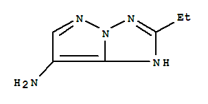 1H-pyrazolo[1,5-b][1,2,4]triazol-7-amine, 2-ethyl-(9ci) Structure,227610-59-5Structure